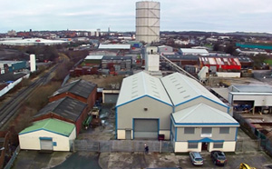 Aerial View of Airtec Filtration Ltd (Air Hire) Merseyside Facilitys