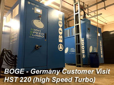 BOGE HST 220 Customer Visit June 2016 Germany 