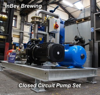 Closed Circuit Cooling Solution for InBev Preston 