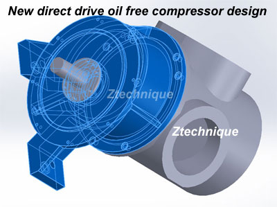 New Innovative oil free compressor design is possible 