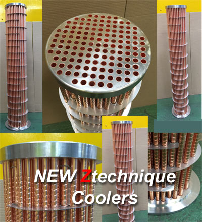 NEW Copper & Stainless Steel Cooler sets for ZR compressors