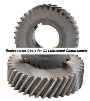 Replacement Gear sets for 'G' Series Oil Lubricated Compressors