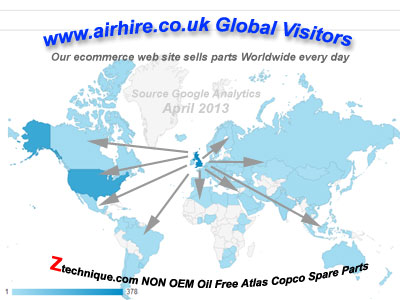 Global Parts sales Air Hire & Ztechnique Brand
