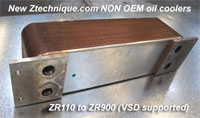 NON OEM Fits Atlas Copco ZR160-275 Oil Cooler (see options below)