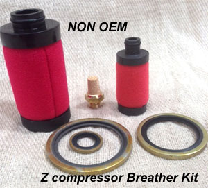 Replacement Breather KIT NON OEM for Atlas Copco ZA ZR ZT ZE & VSD versions of  compressed air oil free models 