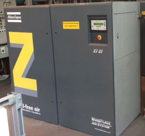 ZT Oil Free Air Cooled Hire Equipment from 15Kw to 450Kw 